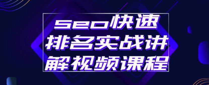 seo快速排名实战讲解视频课程，揭秘seo快排原理-天天有课网