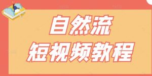 【瑶瑶短视频】自然流短视频教程,让你更快理解做自然流视频的精髓-天天有课网