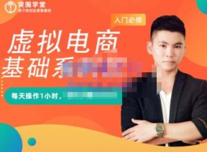 突围学堂·虚拟电商基础系列课（入门必修），每天操作1小时，每月多赚10000-天天有课网