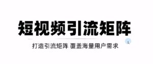短视频引流矩阵打造,SEO+二剪裂变,效果超级好!【视频教程】-天天有课网
