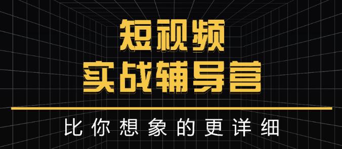 达人队长:短视频实战辅导营，比你想象的更详细-天天有课网