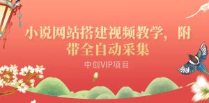 搭建一个小说网站：附带全自动采集 流量来得快、变现容易（搭建教程+源码)-天天有课网