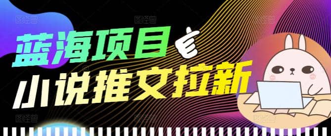 外面收费6880的小说推文拉新项目，个人工作室可批量做【详细教程】-天天有课网