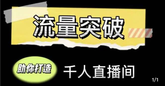 直播运营实战视频课，助你打造千人直播间（14节视频课）-天天有课网