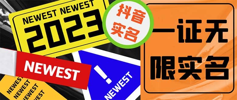 外面收费1200最新抖音一证无限实名技术 无视限制封禁【详细玩法视频教程】-天天有课网