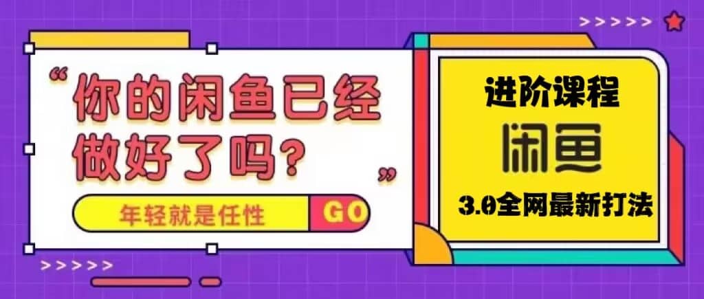 火爆全网的咸鱼玩法进阶课程，咸鱼进阶课程-天天有课网