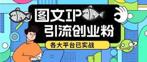 价值1688的ks dy 小红书图文ip引流实操课,日引50-100!各大平台已经实战-天天有课网