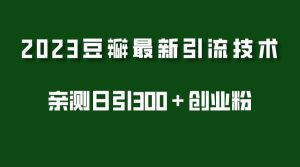 2023豆瓣引流最新玩法,实测日引流创业粉300+(7节视频课)-天天有课网