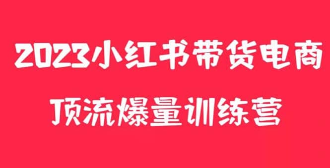 小红书电商爆量训练营，月入3W+！可复制的独家养生花茶系列玩法-天天有课网