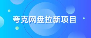 夸克网盘拉新项目,实操三天,赚了1500,保姆级教程分享-天天有课网