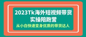 2023-Tk海外短视频带货-实操陪跑营，从小白快速变身优质的带货达人-天天有课网