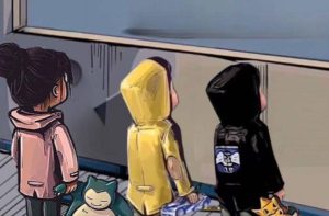 橱窗看车男孩汽车头像制作项目-天天有课网