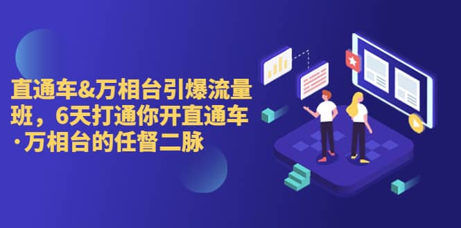 直通车+万相台引爆流量班，6天打通你开直通车·万相台的任督 二脉-天天有课网