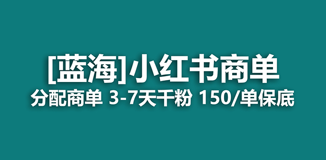 2023蓝海项目，小红书商单，快速千粉，长期稳定，最强蓝海没有之一-天天有课网