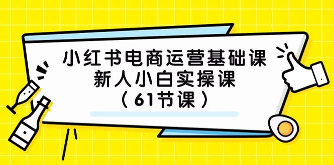小红书电商运营基础课，新人小白实操课（61节课）-天天有课网