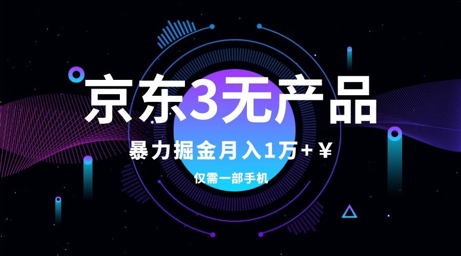 京东3无产品维权，暴力掘金玩法，小白月入1w+（仅揭秘）-天天有课网