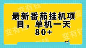 最新番茄小说挂机，单机一天80+可批量操作!-天天有课网