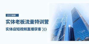 实体老板-流量特训营，实体店短视频直播获客（6节课）-天天有课网