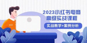 2023小红书-电商高级实战课程，实战教学+案例分析（38节课）-天天有课网