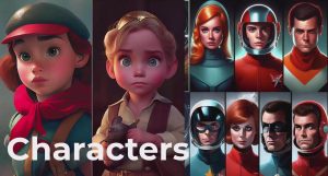 掌握 MidJourney V5 AI + ChatGPT创建一致的角色设计图像-22节课-中英字幕-天天有课网