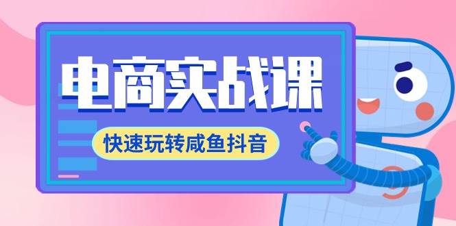 电商实战课，快速玩转咸鱼抖音，全体系全流程精细化咸鱼电商运营-71节课-天天有课网