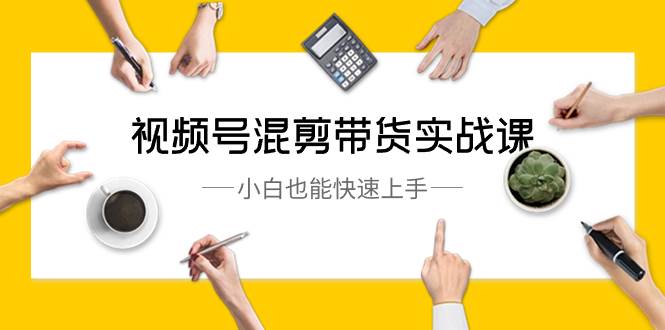 视频号-混剪带货实战课，小白也能快速上手（10节课）-天天有课网