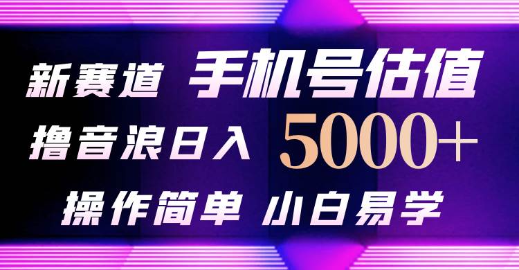抖音不出境直播【手机号估值】最新撸音浪，日入5000+，简单易学，适合…-天天有课网