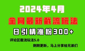 刚探索的最新评论区截流游戏玩法,日引流方法提升300 ,刷新过去废弃物游戏玩法,比…-天天有课网