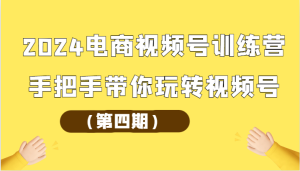 2024电商视频号夏令营从零带你玩转微信视频号-天天有课网