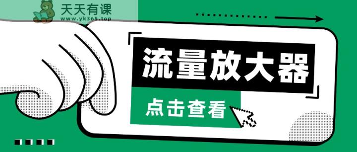 抖音视频公私域变现、soul公域空袭器-总流量放大仪-天天有课网