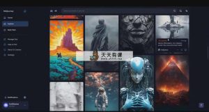 Midjourney AI人工智能绘画从新手入门到权威专家的最终手册-27堂课-中英字幕-天天有课网