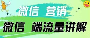4.19日内部分享《微信营销流量端口》微信付费投流【揭密】-天天有课网