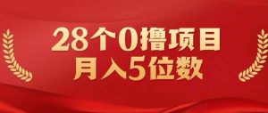 28个0撸小项目，实测一天搞了500+，小白做好了也可以轻松月入五位数-天天有课网
