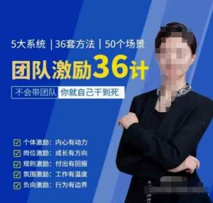 黄景:团队激励36计-Get职场竞争力,进阶管理高手-天天有课网