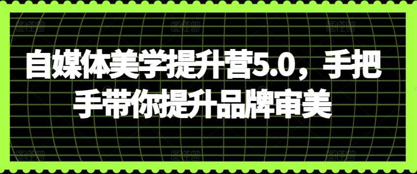 自媒体美学提升营5.0，手把手带你提升品牌审美-天天有课网