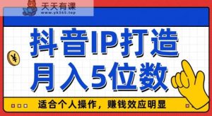 外面收费599抖音蓝海项目,0基础小白可操作,暴力引流涨粉项目,多号复制,月入300-500-天天有课网