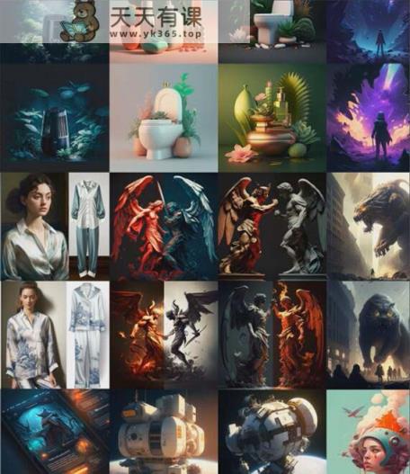 图片[2]-Midjourney-AI人工智能技术 文字绘画培训班：初中级篇/初级篇/高端篇（17节）-暖阳网-优质付费教程和创业项目大全