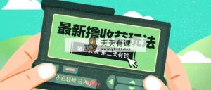 2024全新撸视频盈利游戏玩法，第一天发，第二天就有钱-天天有课网