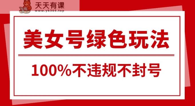 美女号引流变现新玩法，长期蓝海纯绿色，不封号不违规，每日收益500+-天天有课网