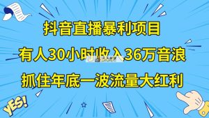 抖音直播间赚钱项目，有些人30钟头收益36万抖币，企业宣传片年会视频制做，…-天天有课网