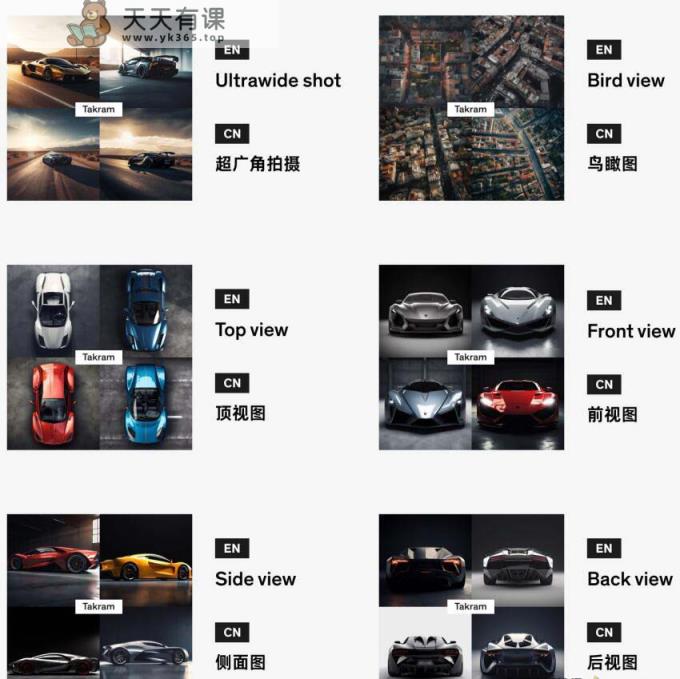 图片[3]-Midjourney词典AIGC中英双语图文并茂词典 提醒关键字Prompt全集-暖阳网-优质付费教程和创业项目大全