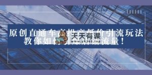2023直通车高投产低价引流玩法，教你如何引爆店铺流量！-暖阳网-优质付费教程和创业项目大全-天天有课网