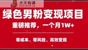 手机操控，月入1W之上第二职业领导者翠绿色粉丝高客单价新项目-天天有课网
