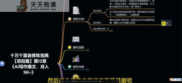 十万个富翁修炼宝典之12.AI写作爆文，月入5k+
