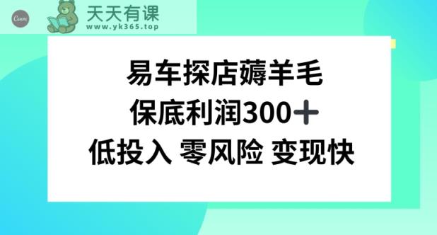 易车APP首页十亿补贴活动，选择到店补贴，保底利润300+-暖阳网-优质付费教程和创业项目大全-天天有课网