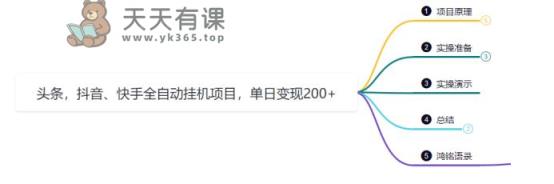 鸿铭网创88计之第三十七计：头条，抖音、快手全自动挂机项目，单日变现200+