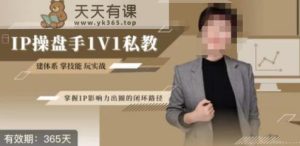 江湖格掌门·第二期IP期货交易员认证营，掌握IP名气出圈的公域流量闭环控制系统方式-天天有课网