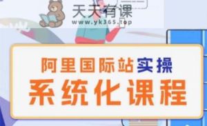阿里巴巴国际站运营管理理论实操系统化课程-天天有课网