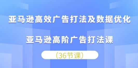 亚马逊平台 高效率广告宣传玩法及数据优化，亚马逊平台高级广告宣传玩法课-天天有课网