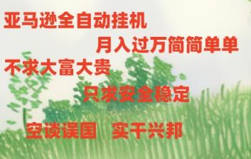 亚马逊全自动浏览挂机-天天有课网